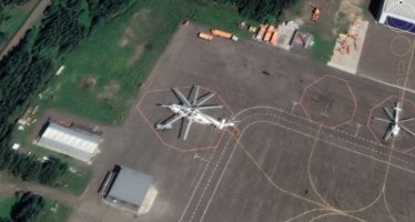 MI-26 en Krasnoyarsk International Airport