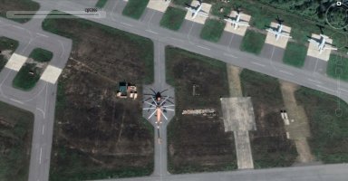 Mil Mi-26 en Levashovo Air Base, Rusia