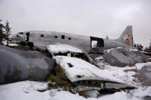 Avión Curtiss C-46 llamado "Miss Piggy"