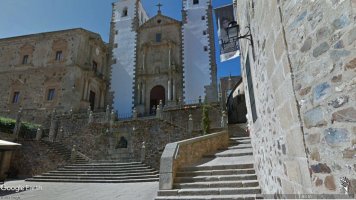 La plaza de San Jorge de Cáceres