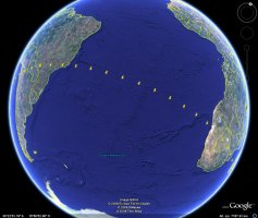 trayectoria del satélite