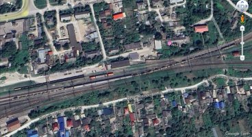 Tren Militar en Krymsk, Rusia