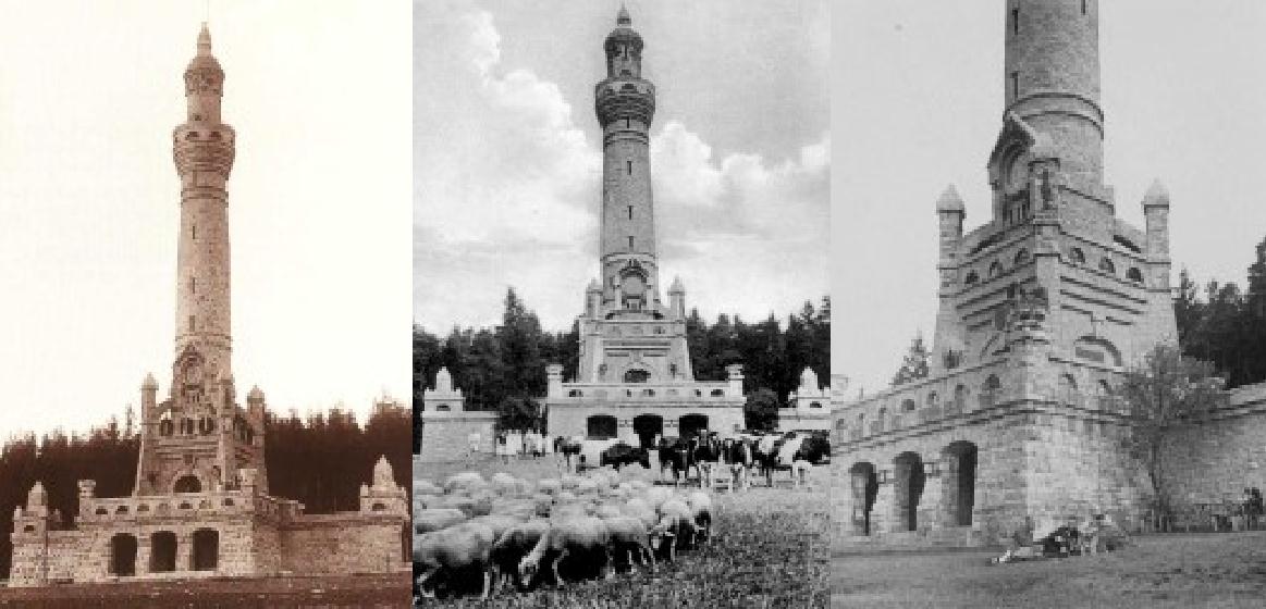 Torre de Bismarck en Weimar, Turingia, Alemania 0