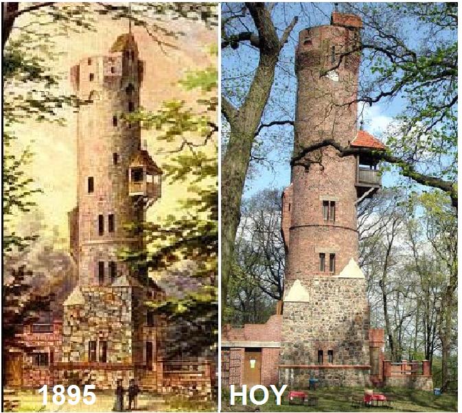 Torre de Bismarck en Bad Freiwalde 0 - Columna de Bismarck en Frankfurt - Lichtenberg 🗺️ Foro de Historia