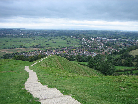 Torre Glastonbury, Distrito Mendip, Gran Bretaña 1