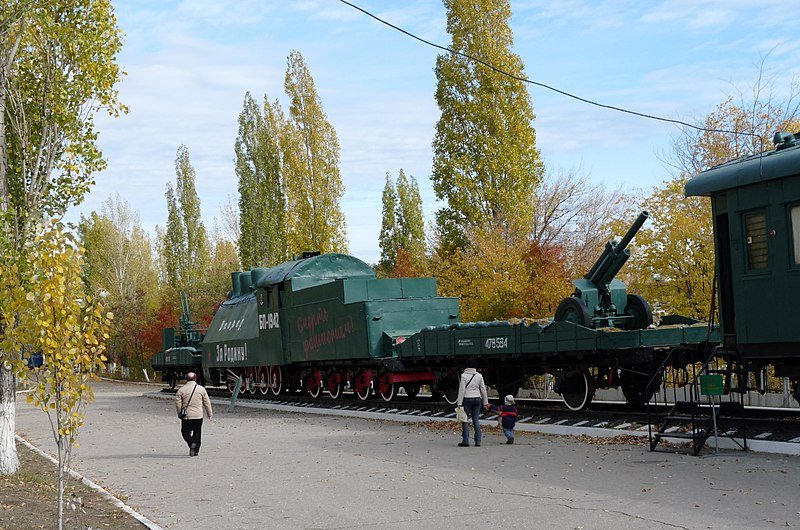 Replica Tren Blindado en Sarátov, Rusia 2 - Locomotora blindada N°2 Ilya Muromets 🗺️ Foro Belico y Militar