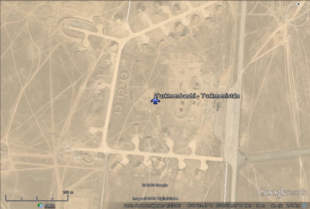 Bunkeres para aviones en Turkmenbashi -Turkmenistan 1 - Tres bases Aereas con el mismo nombre en Rusia 🗺️ Foro Belico y Militar