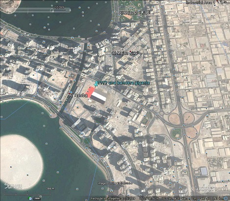 Bandera gigante pintada en el suelo - Dubai 0 - Bandera Arco Iris en San Francisco, USA 🗺️ Foro General de Google Earth