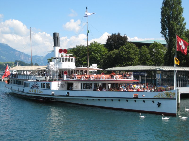 Uri Paddle Steamer, Suiza 0