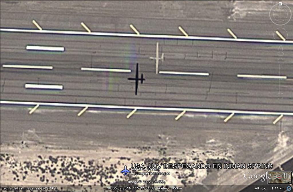 UAV, Drones: Aviones no tripulados cazados con Google Earth 0