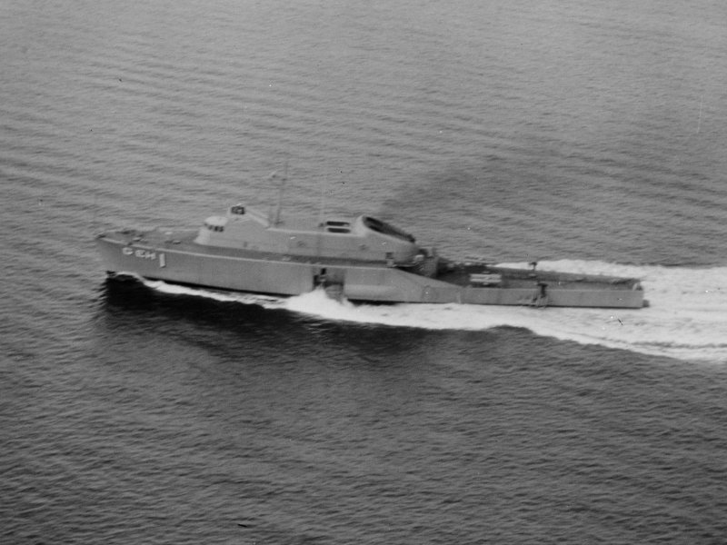 USS Plainview, Barco con casco de Aluminio - USA 1 - Barcos Hundidos y Naufragios