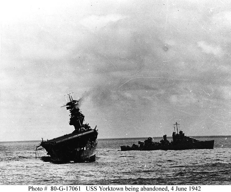 Portaaviones USS YORKTOWN (CV-5) 1