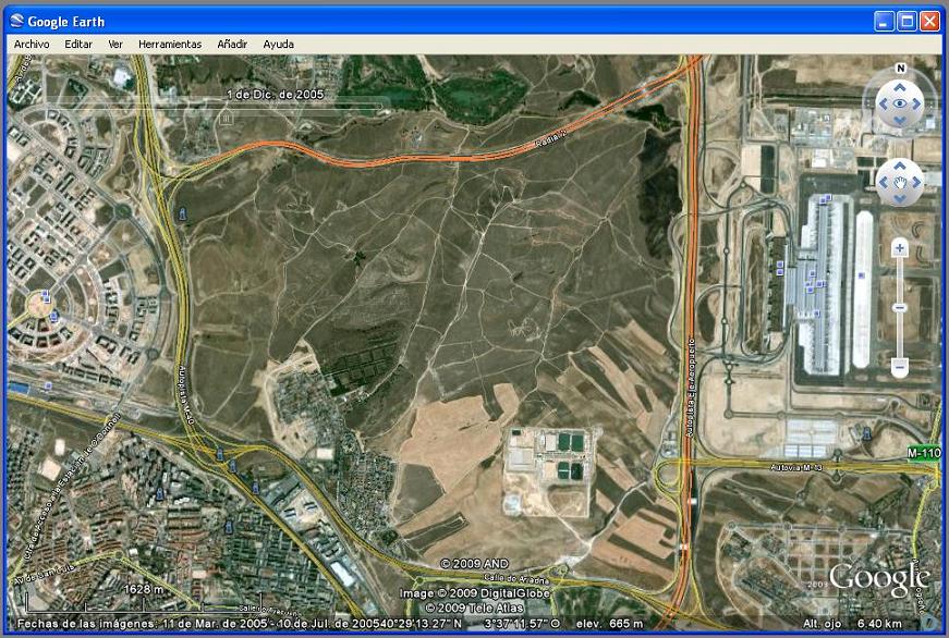 Imagenes Historicas en Google Earth. 0