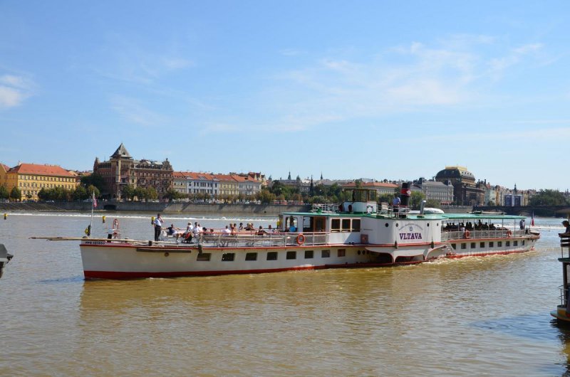 Vltava, Barco de Paletas, Rep. Checa 2 - Kapitein Anna, Paddle Steamer, Holanda 🗺️ Foro General de Google Earth