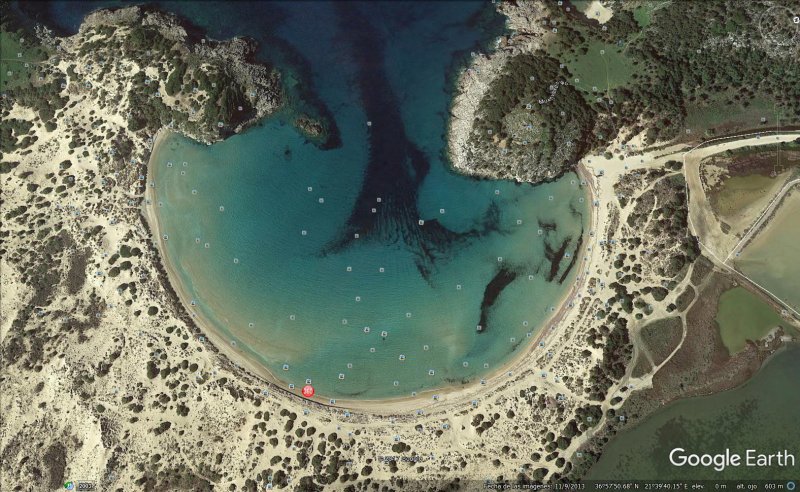 Playa de Voidokoilia, Pylos, Peloponeso, Grecia 1