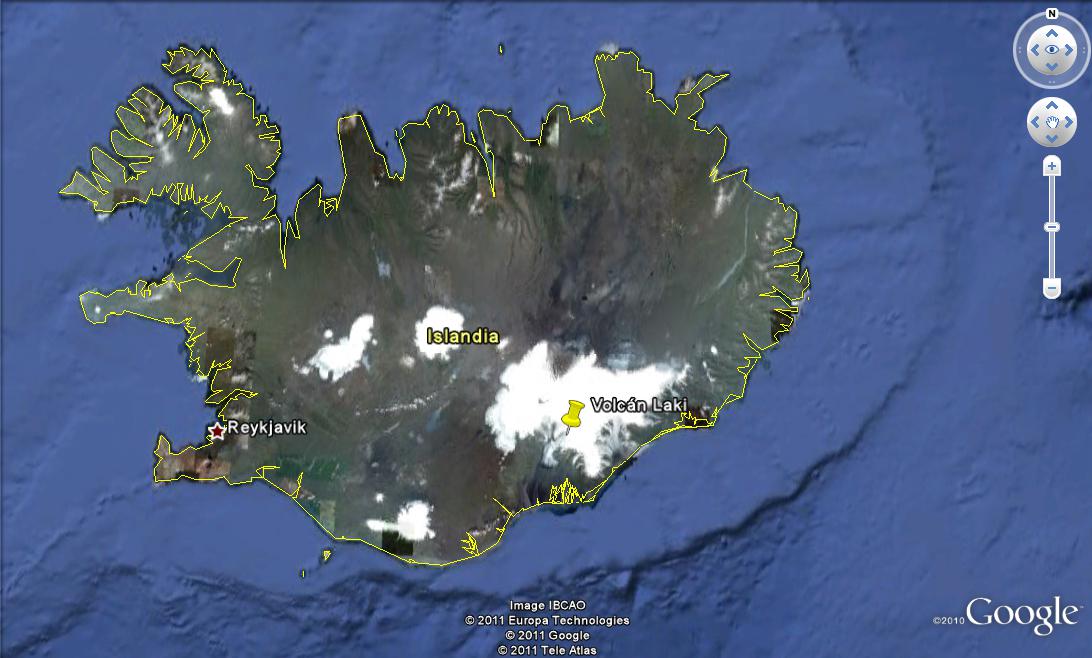 8 de junio de 1783 Erupci n del Laki  Islandia en Google  