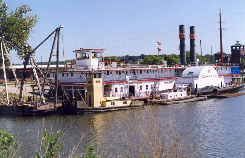 William M. Black Paddle Steamer, USA 2 - Barcos Rueda de Paleta o Vapor de ruedas