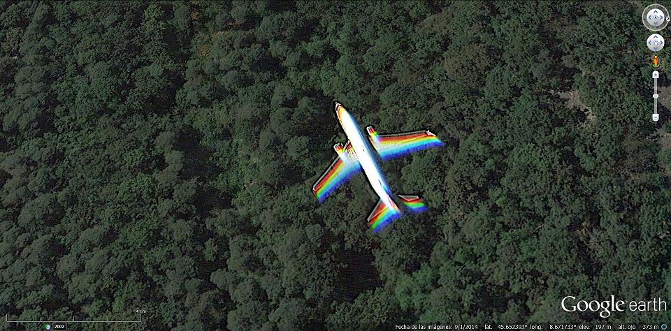 Y otro mas recién despegado de Malpensa Milan 0 - Avion despegando de Zagreb, Croacia 🗺️ Foro General de Google Earth