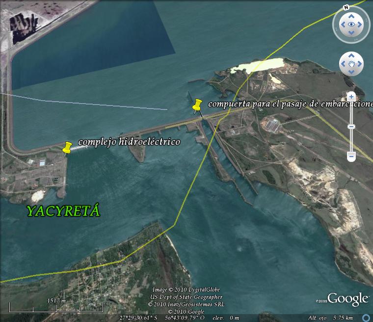 complejo hidroeléctrica YACYRETÁ-APIPÉ 1 - PRESA DEL AGUILA 🗺️ Foro de Ingenieria