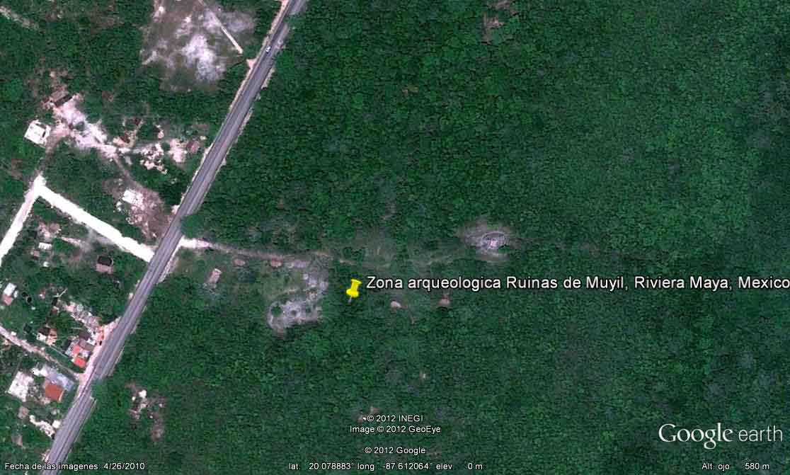 Zona arqueologica Ruinas de Muyil, Riviera Maya, Mexico - Riviera Maya: Lugares de Interés 🗺️ Foro Google Earth para Viajar